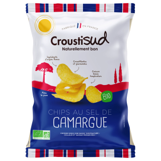 Chips de pomme de terre lisse 40g