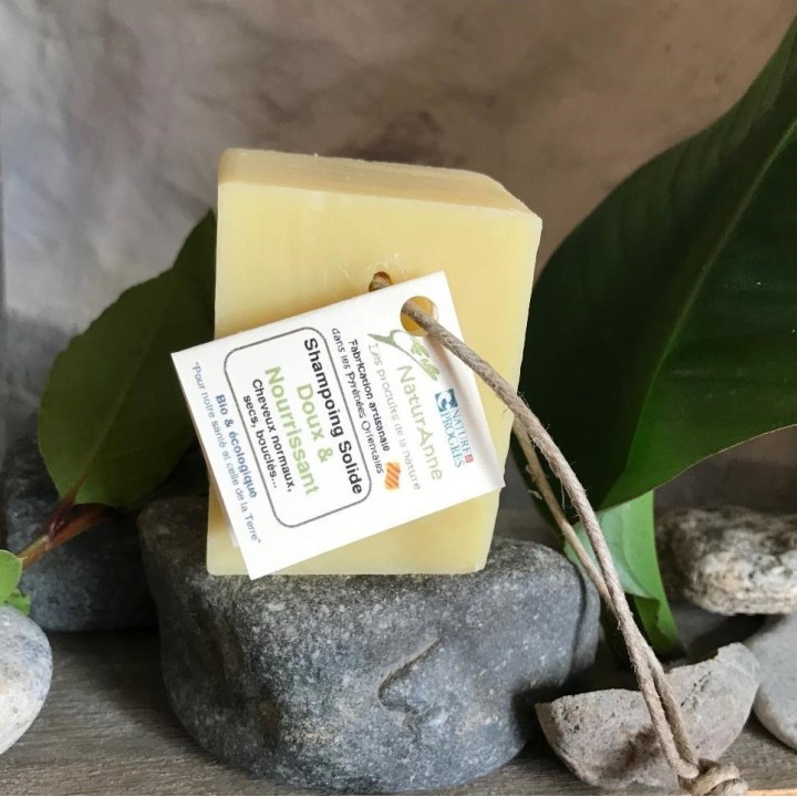 Shampooing Doux et Nourrissant Solide 90g