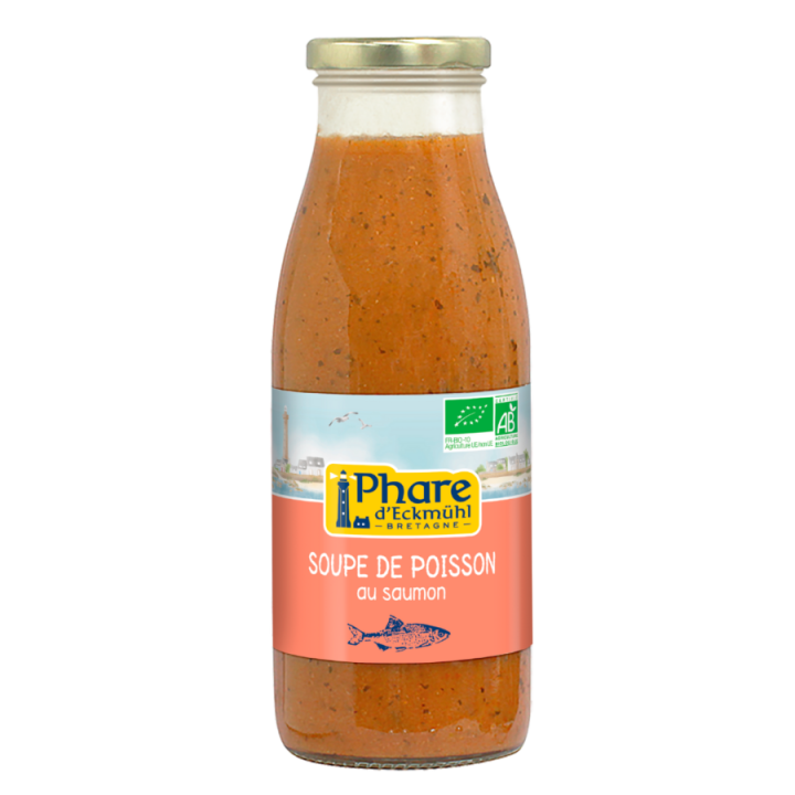 Soupe de poisson au saumon 500g