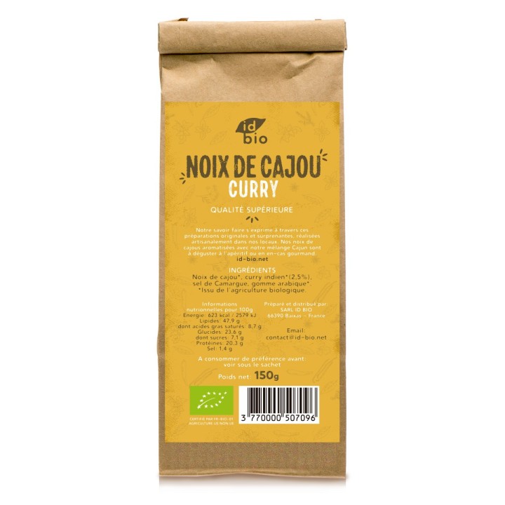 Noix de Cajou Curry 150g