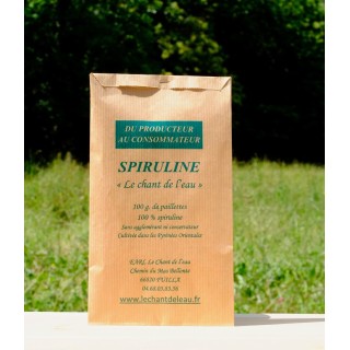 Spiruline en paillettes 50g-100g-500g
