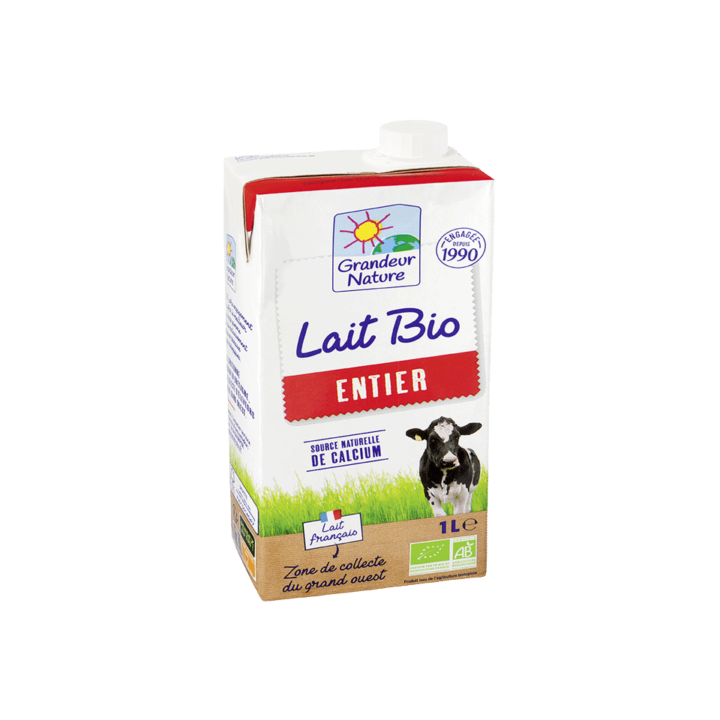 Lait entier 1L