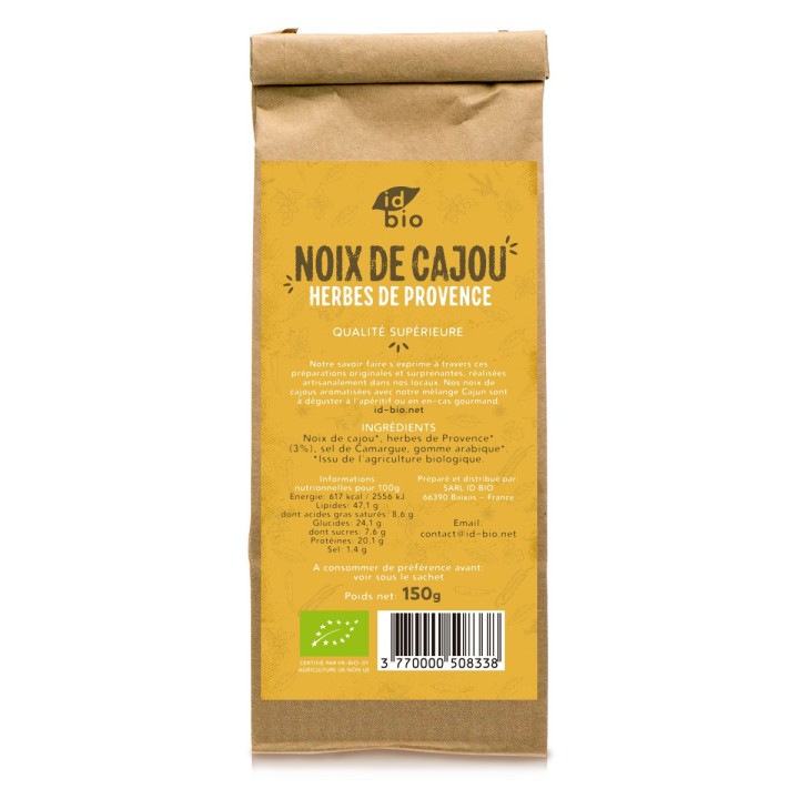 Noix de Cajou Herbes de Provence 150g