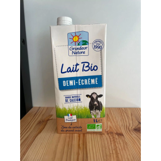 Lait ½ écrémé 1L