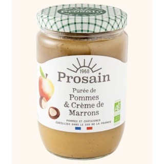 Purée de Pommes et Crème de Marrons 620g