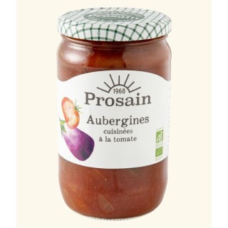 Aubergines cuisinées à la tomate 650g