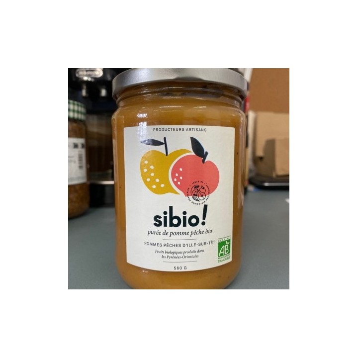 Purée Pomme Pêche 560g