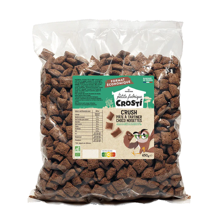Crush pâte à tartiner Choco noisettes 650g