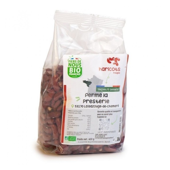 Haricots rouges secs 400g