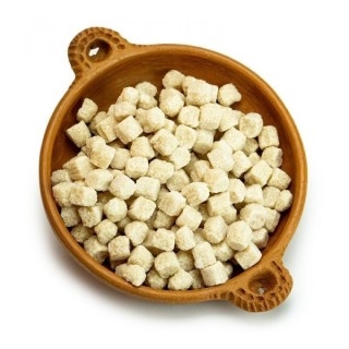 Sucre de canne blond en morceaux