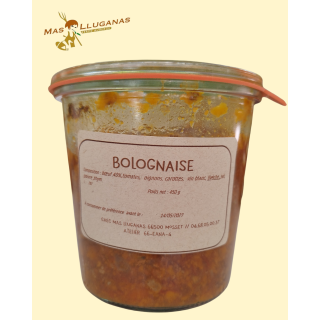 Bolognaise de bœuf fermière