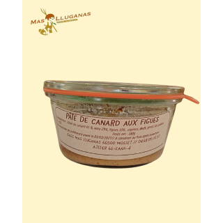 Pâté de canard aux figues 180g