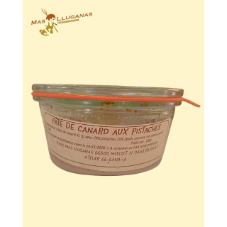 Pâté de canard à la pistache 180g