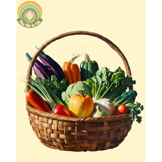 Panier de légumes de saison