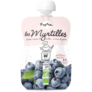 Les myrtilles Popote 120g