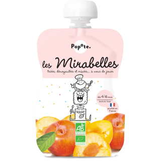 Les mirabelles Popote 120g