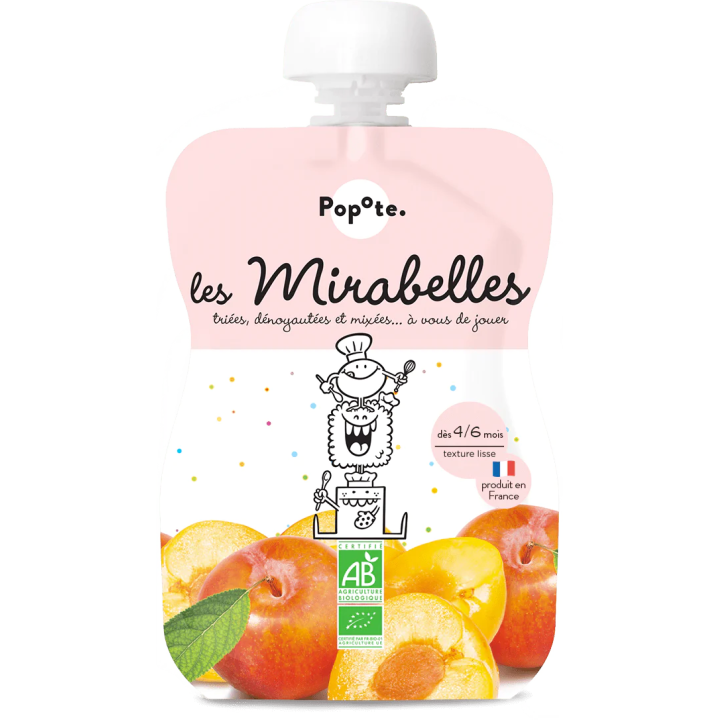 Les mirabelles Popote 120g