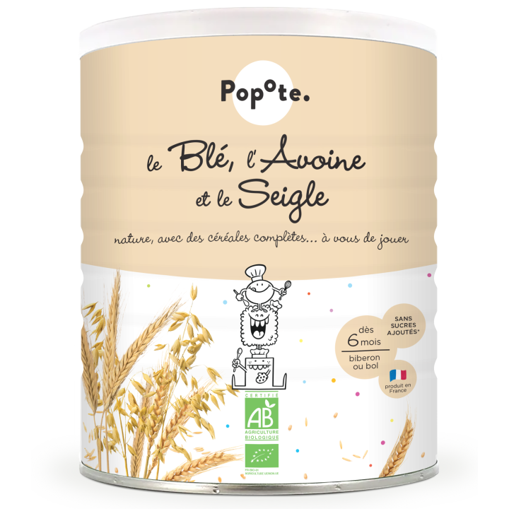 Le Blé, l'Avoine et le Seigle Popote 220g