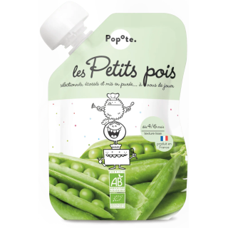 Les petits pois Popote 120g