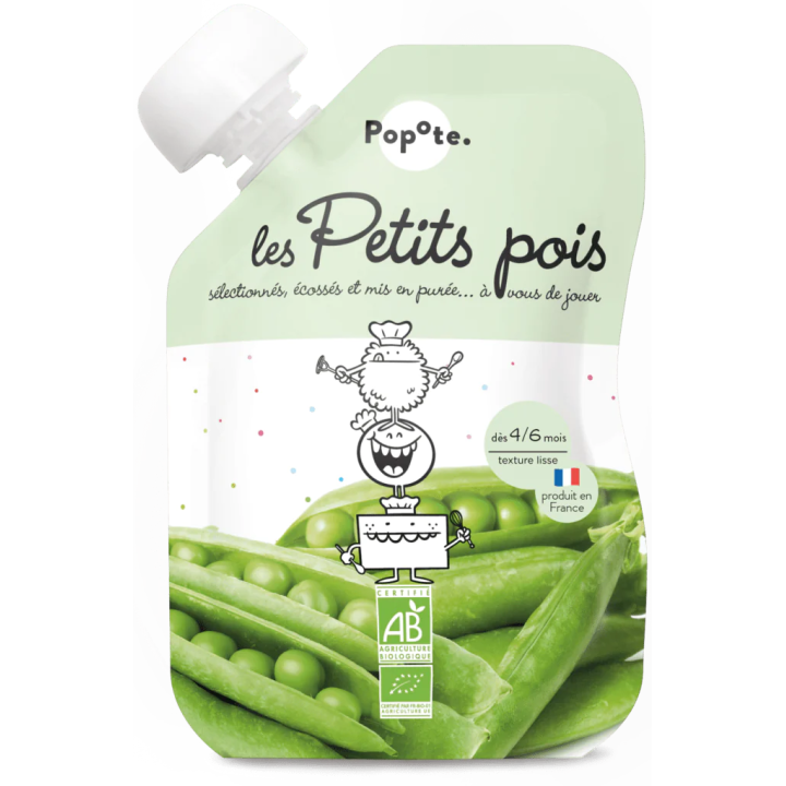 Les petits pois Popote 120g