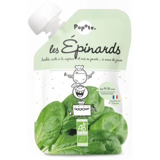 Les épinards Popote 120g