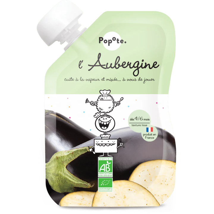 L'aubergine Popote 120g