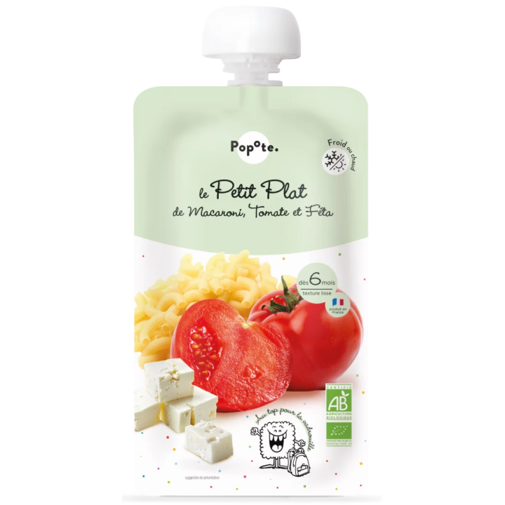 Le petit plat de macaroni, tomate et feta Popote 180g