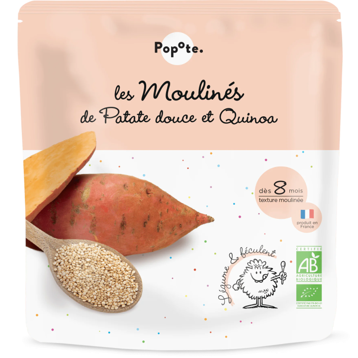 Les moulinés de patate douce et quinoa Popote 180g
