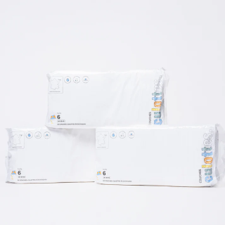 Couches-culottes écologiques taille 6 (16 à 30 Kg) lot de 96 couches