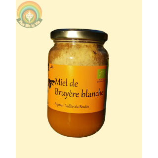 Miel de Bruyère Blanche 500g