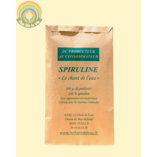 Spiruline en paillettes 50g-100g-500g