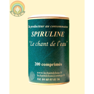 Spiruline en comprimés 100g (200 comprimés)