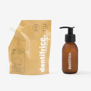 Kit dentifrice rechargeable