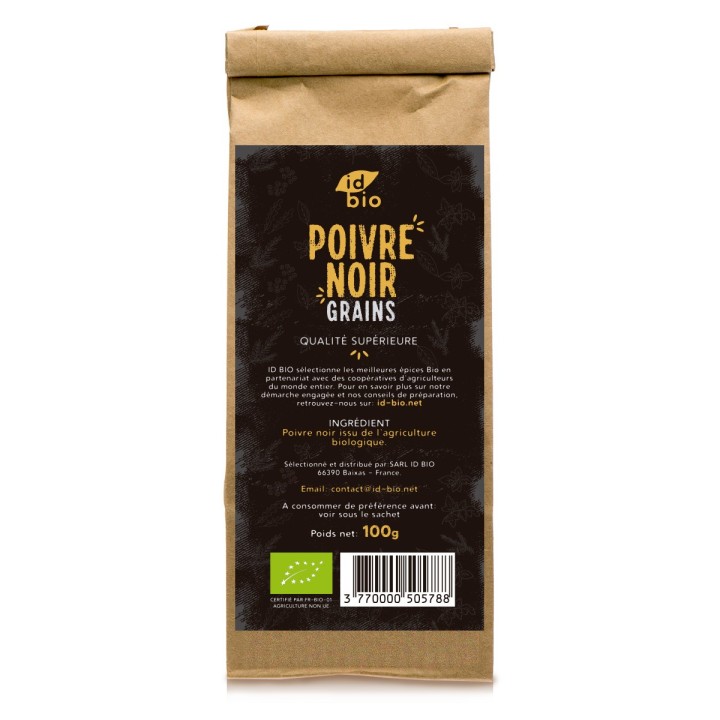 Poivre Noir grain 100g