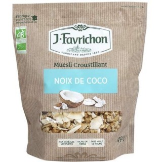 Muesli croustillant noix de coco 450g