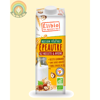 Boisson d'épeautre riz, noisette et avoine 1L