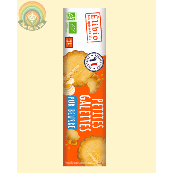 Galettes pur beurre Elibio -125g