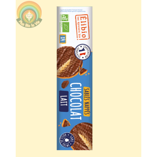 Sablés chocolat au lait Elibio -160g