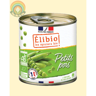 Petits pois Elibio - 400g