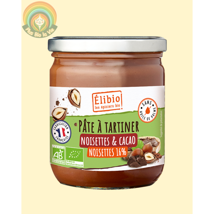 Pâte à tartiner Elibio 400g