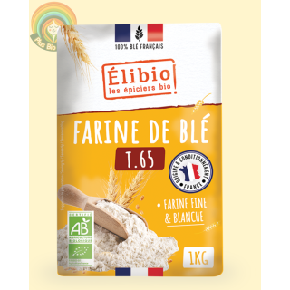 Farine de blé T65 elibio 1Kg