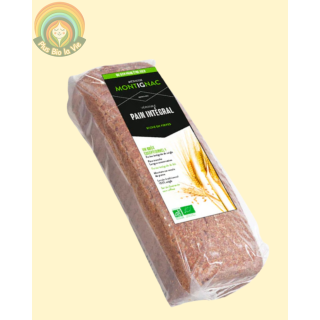 Pain intégral Montignac tranché longue conservation - 1Kg-
