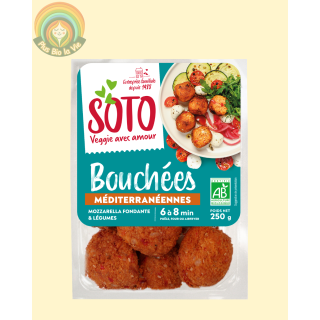 Bouchées méditerranéennes *15 -250g-