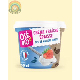 Crème fraîche épaisse 30% MG -50 cl-