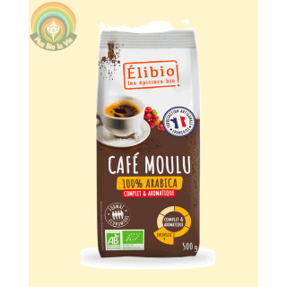 Café moulu 100% arabica 500g