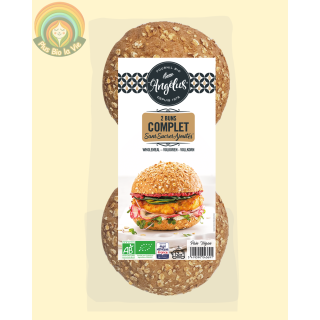 Buns complet *2 (pains à burger) - 150g