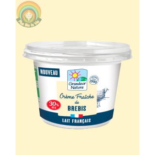 Crème fraîche au lait de brebis 200g