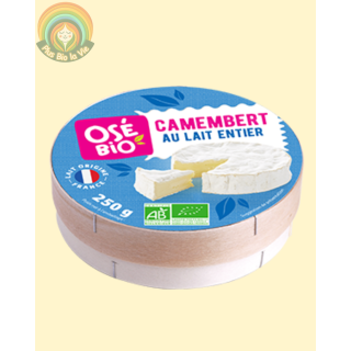 Camembert au lait pasteurisé 26% MG- 250g