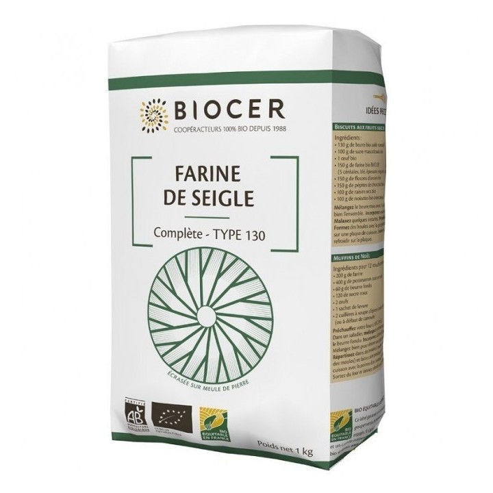 Farine de Seigle T130- 1kg