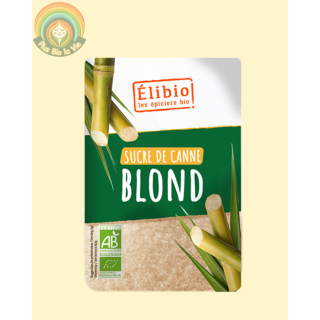 Sucre de canne blond 1 Kg- Elibio